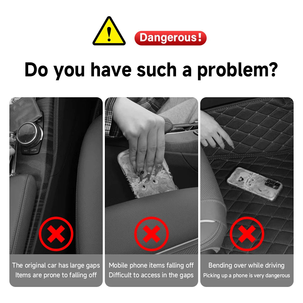 Car Seat Gap Filler Side Seam Plug Strip Leak-proof Filling Strip Interior Universal Decoration Supplies Organizer Accessories